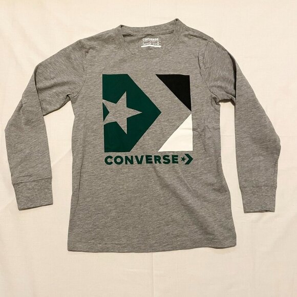 Converse Boys Long Sleeve Shirt Small 8-10 Years - Picture 16 of 16